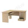 Угловой компьютерный стол для офиса MT 07-6 Клен