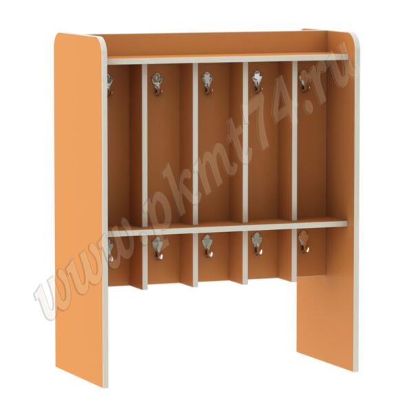 Вешалка детская напольная для полотенец МТ 17-20 Оранжевый (Манго)