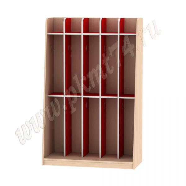 Вешалка для полотенец напольная большая МТ 17-88 Дуб Молочный-Красный