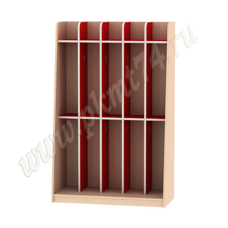 Вешалка для полотенец напольная большая МТ 17-88 Дуб Молочный-Красный