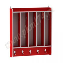 Вешалка для полотенец настенная МТ 17-90 Красный