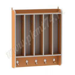 Вешалка для полотенец настенная МТ 17-90 Оранжевый (Манго)