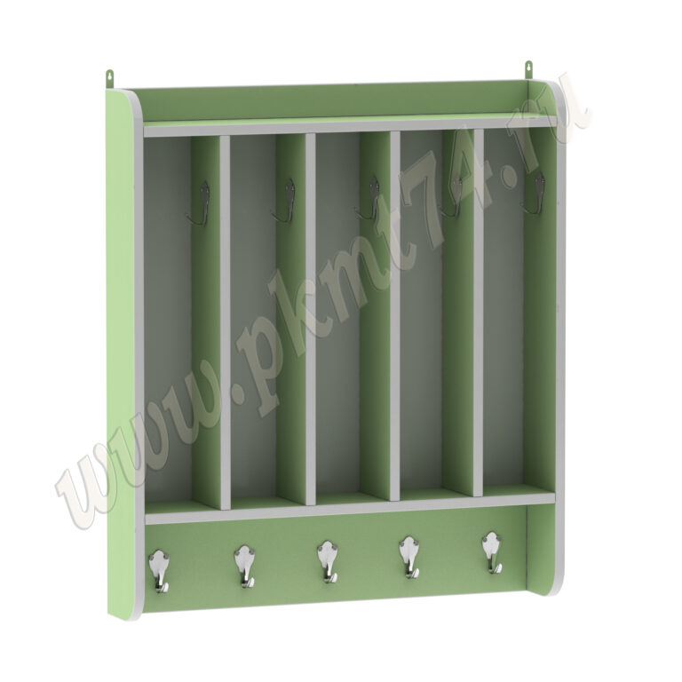 Вешалка для полотенец настенная МТ 17-90 Салатовый