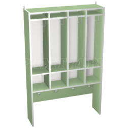 Вешалка настенная для полотенец МТ 17-11 Салатовый