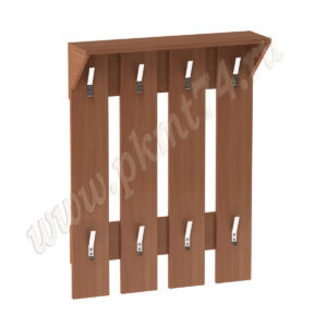 Вешалка настенная с четырьмя крючками МТ 04-5 Вишня Оксфорд Вешалка настенная с четырьмя крючками МТ 04-5 Вишня Оксфорд