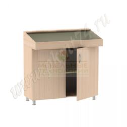 Витрина для школьного музея МТ 12-7 дуб Молочный