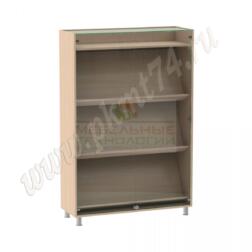 Витрина стеклянная для школьного музея МТ 12-10 дуб Молочный Витрина стеклянная для школьного музея МТ 12-10 дуб Молочный