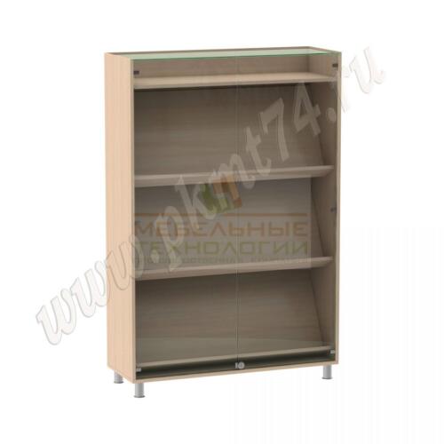 Витрина стеклянная для школьного музея МТ 12-10 дуб Молочный Витрина стеклянная для школьного музея МТ 12-10 дуб Молочный