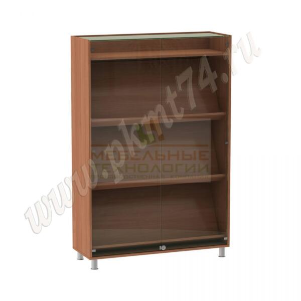 Витрина стеклянная для школьного музея МТ 12-10 Вишня Оксфорд