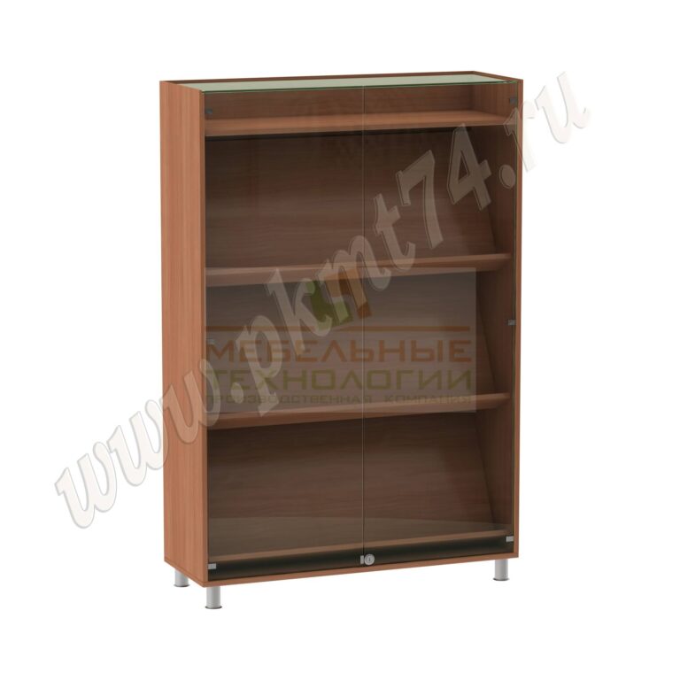 Витрина стеклянная для школьного музея МТ 12-10 Вишня Оксфорд