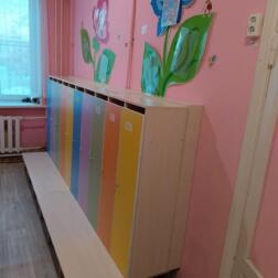 Шкаф для детей трехместный без короба