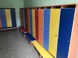 Шкаф для детской одежды на четыре отделения без короба