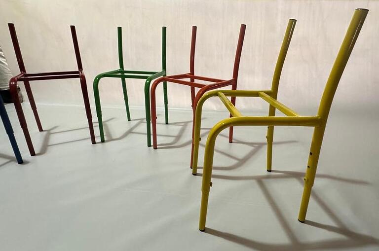 Каркас детского стула из круглой трубы