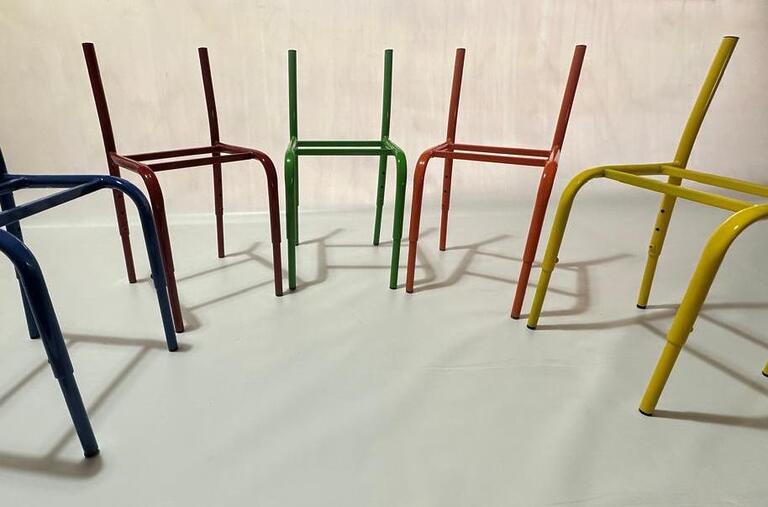 Каркас детского стула из круглой трубы