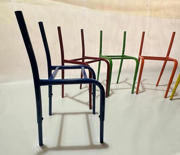 Каркас детского стула из круглой трубы