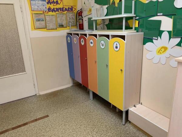 Шкаф для детской одежды «Волна 5» без короба