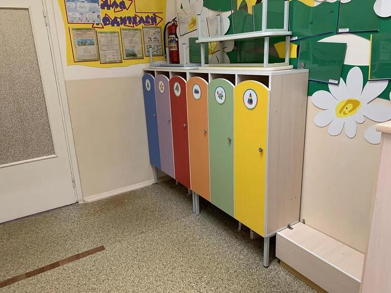 Шкаф для детской одежды от 3 до 7 лет