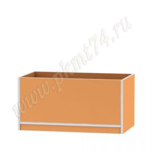 Ящик для игрушек МТ 17-94 Оранжевый (Манго) Ящик для игрушек из ЛДСП оранжевого цвета