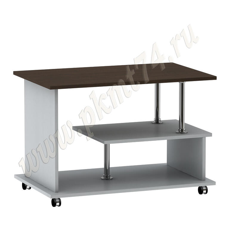 Журнальный стол G МТ 30-2 Алюминий-Венге