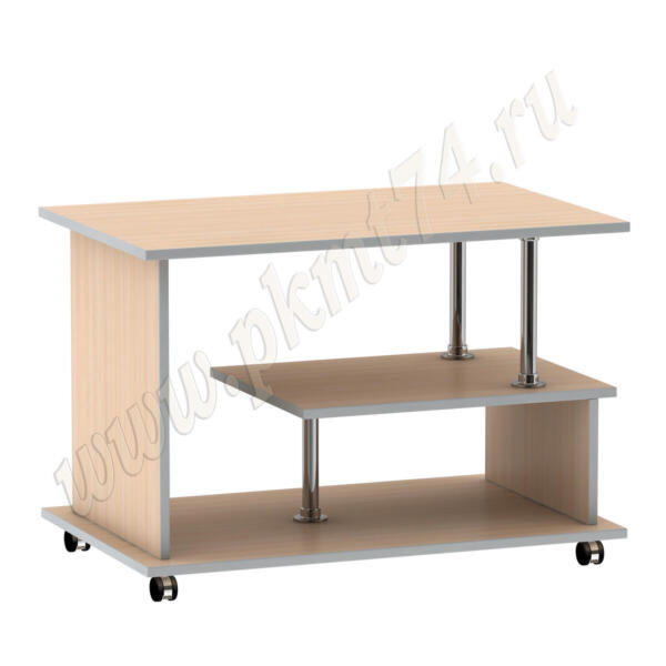 Журнальный стол G МТ 30-2 Дуб Мол-Алюминий