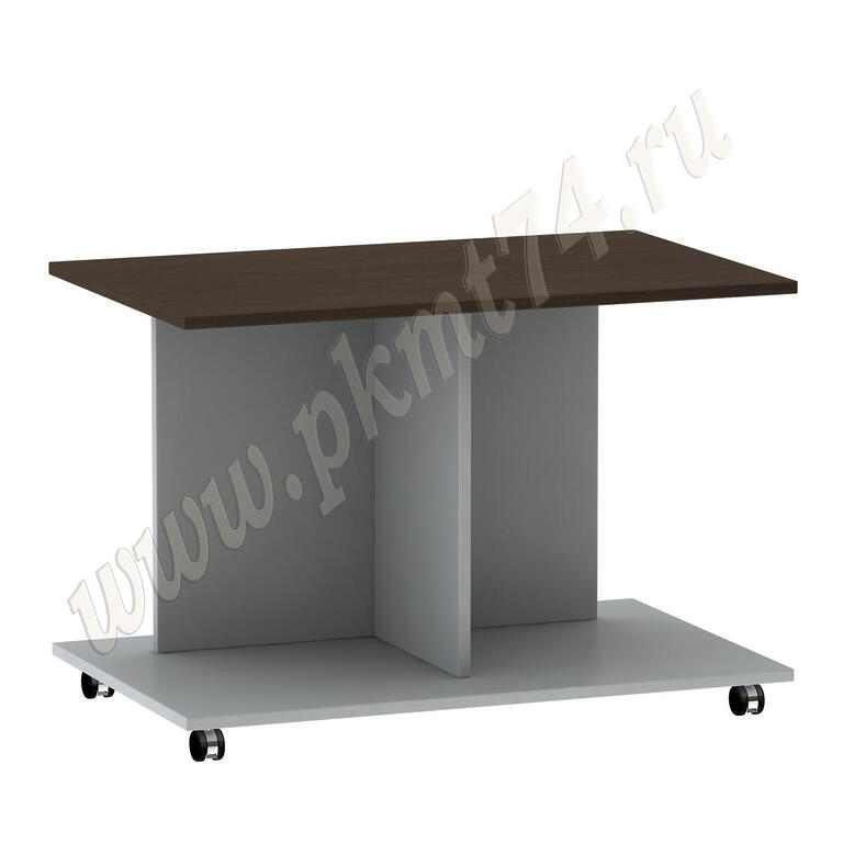 Журнальный стол Н МТ 30-4 Алюминий-Венге