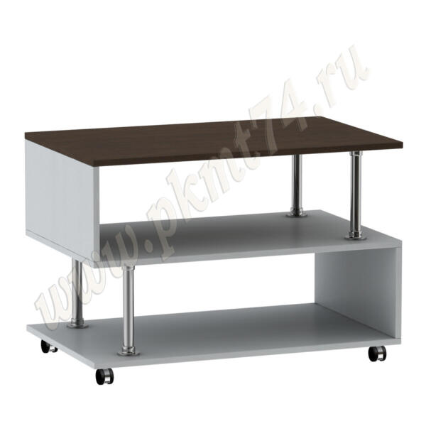 Журнальный стол S МТ 30-3 Алюминий-Венге