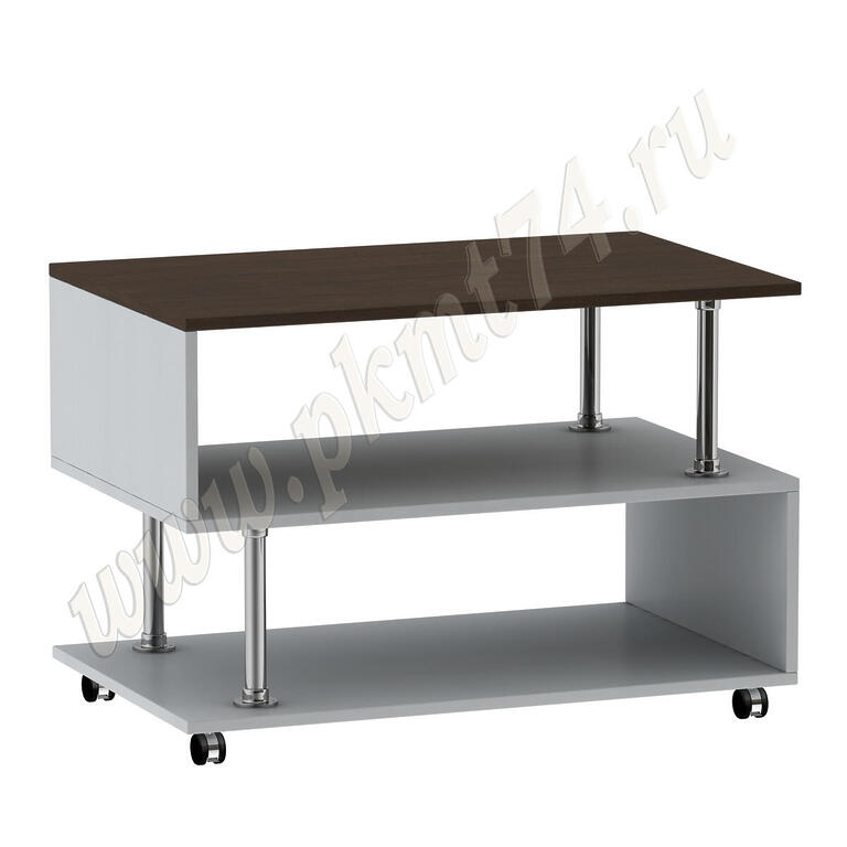 Журнальный стол S МТ 30-3 Алюминий-Венге