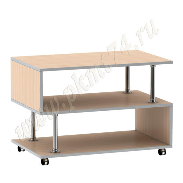 Журнальный стол S МТ 30-3 Дуб Мол-Алюминий