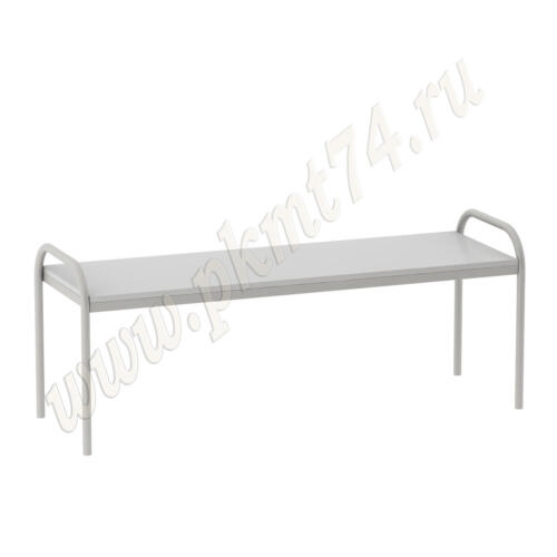 Банкетка для поликлиники МТ 05-4 светло Серый Банкетка для поликлиники МТ 05-4 светло Серый