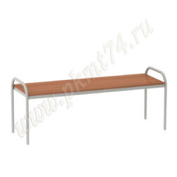 Банкетка для поликлиники МТ 05-4 Вишня-Оксфорд Банкетка для поликлиники МТ 05-4 Вишня-Оксфорд