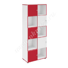 Шкаф-стеллаж с десятью ячейками полуоткрытый МТ 14-47