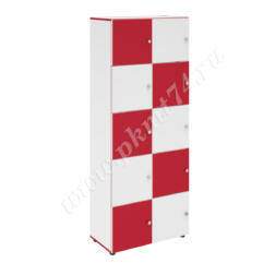 Шкаф-стеллаж с десятью ячейками закрытый МТ 14-48 Шкаф-стеллаж с десятью ячейками закрытый МТ 14-48