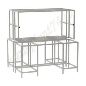 Каркас островного двухтумбового стола МТ 23-11 Каркас островного двухтумбового стола МТ 23-11