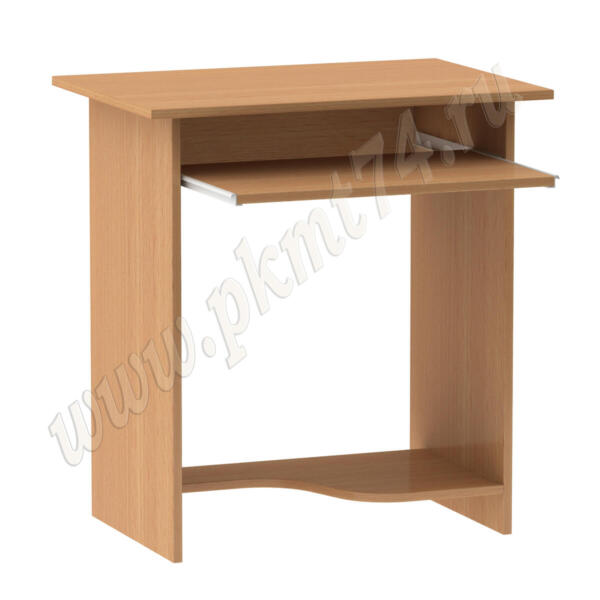 Компьютерный стол MT 07-7 бук Бавария светлый Компьютерный стол
