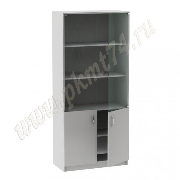 Шкаф для документов со стеклянными фасадами