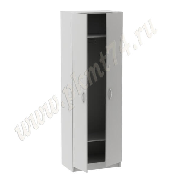 Шкаф для одежды в офис с выкатной штангой MT 14-6 Серый