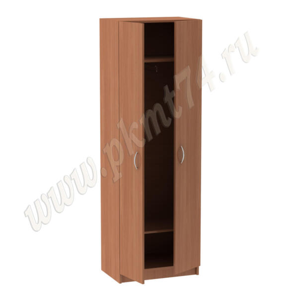 Шкаф для одежды в офис с выкатной штангой