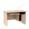 Стол компьютерный для офиса с тумбой MT 07-2 дуб Молочный Стол компьютерный для офиса с тумбой MT 07-2 дуб Молочный