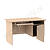 Стол компьютерный для офиса с тумбой MT 07-2 дуб Молочный Стол компьютерный для офиса с тумбой MT 07-2 дуб Молочный