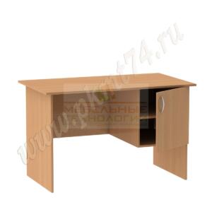 Стол однотумбовый офисный MT-06-5 бук Бавария светлый Стол однотумбовый офисный MT-06-5 бук Бавария светлый