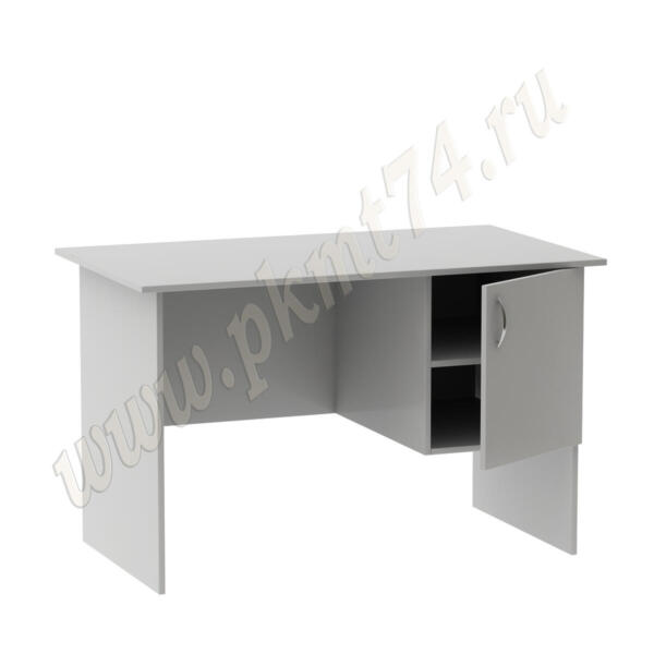 Стол однотумбовый офисный МТ 06-5 серый