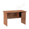 Стол офисный однотумбовый МТ 06-3 вишня-Оксфорд