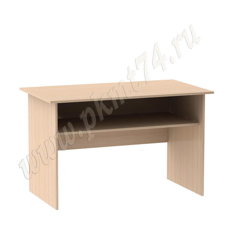 Стол письменный с полкой МТ 06-2 дуб Мол