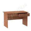 Стол рабочий офисный МТ 06-6 Вишня-Оксфорд