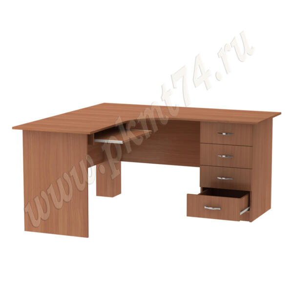 Угловой компьютерный стол для офиса