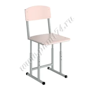 Стул школьный регулируемый 3-5 группы МТ 02-2 розовый жемчуг Стул школьный регулируемый 3-5 группы МТ 02-2 розовый жемчуг