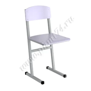 Стул ученический 6 группа роста на цветной фанере МТ 02-1 лиловый снег Стул ученический 6 группа роста на цветной фанере МТ 02-1 лиловый снег