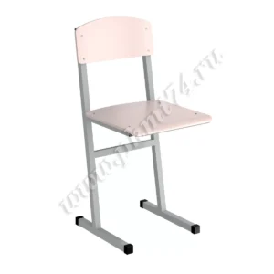 Стул ученический на цветной фанере МТ 02-1 розовый жемчуг Стул ученический на цветной фанере МТ 02-1 розовый жемчуг