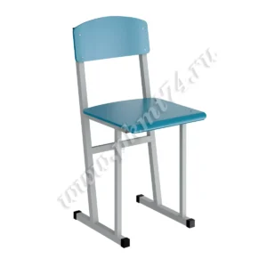 Стул ученический усиленный на цветной фанере МТ 02-13 бирюзово-синий Стул ученический усиленный на цветной фанере МТ 02-13 бирюзово-синий