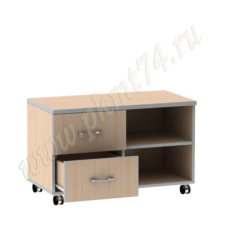 Тумба для прихожей MT 10-1 дуб мол-алюминий